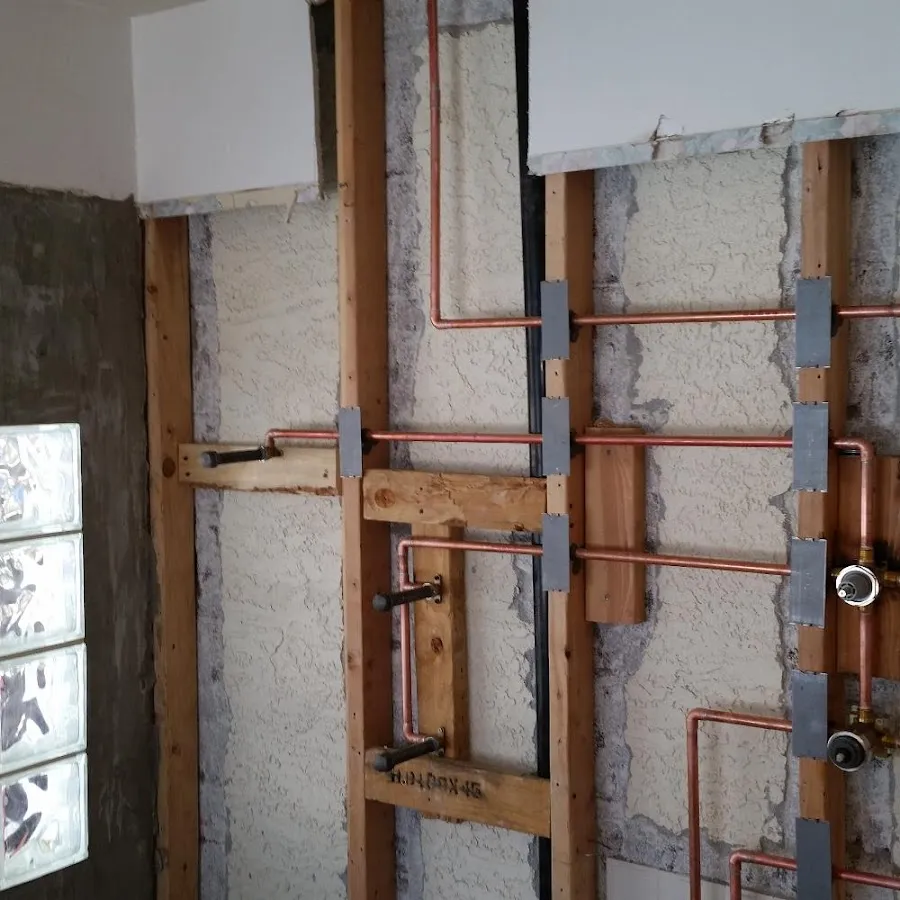 Copper pipe installation for Burst Pipe Repair in Mount Laurel
